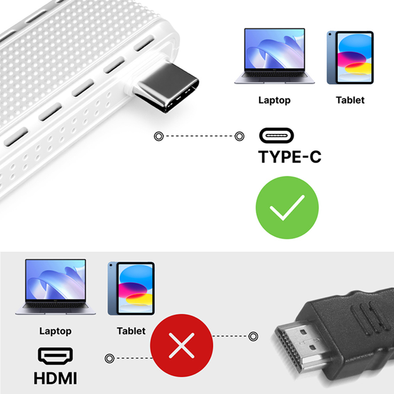 Type C Port Wireless HDMI Extender 30 Meters Long Range_New Arrivals_Hoom