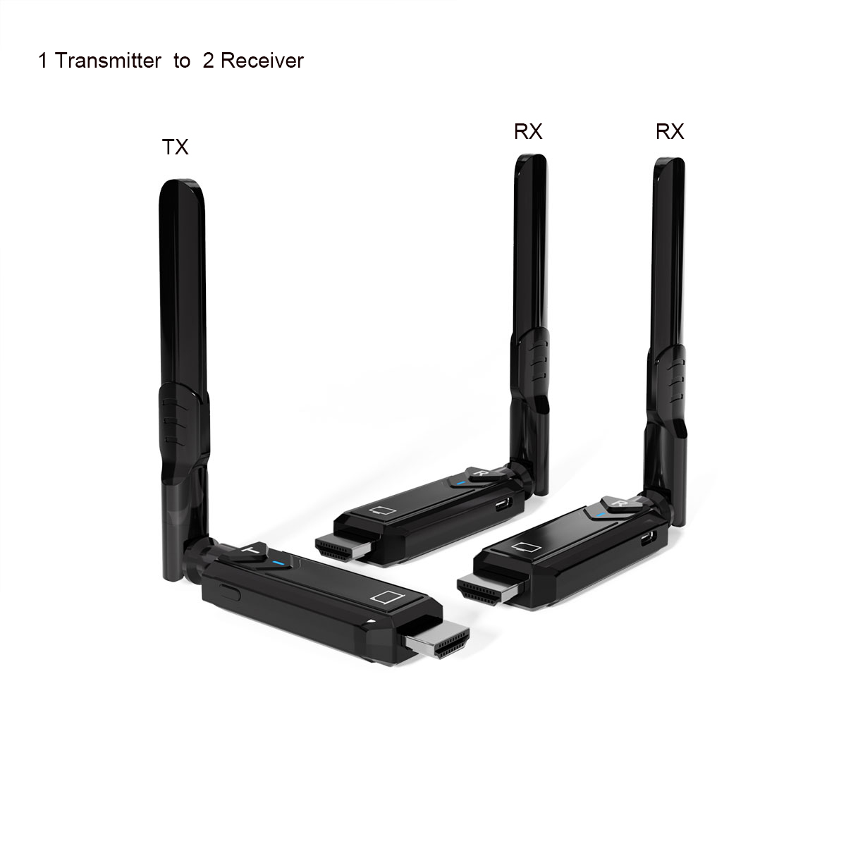 W3103 400m 1T to 2R Wireless HDMI Transmitter and Receiver 